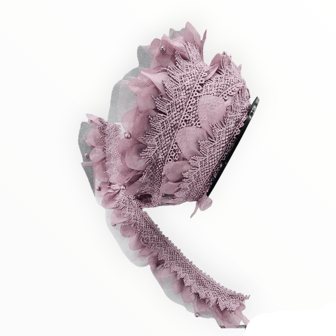 TRIMMINGS HABBY Pink Fancy Trimming 3129 (7665469980761)