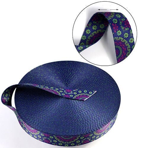 TRIMMINGS HABBY Printed Traditional Trimming 2.5 cm 5022-1 (7755063558233) (7759247802457)