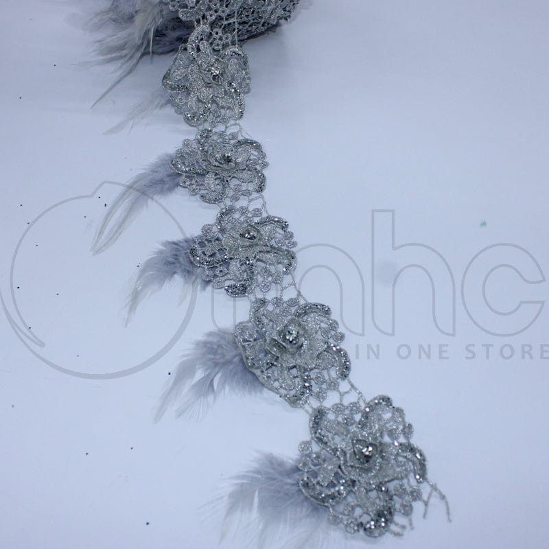 TRIMMINGS Habby Silver Trimmings Art3137