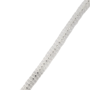 TRIMMINGS HABBY White Glass Pearl Rib Trimming (7680148275289)