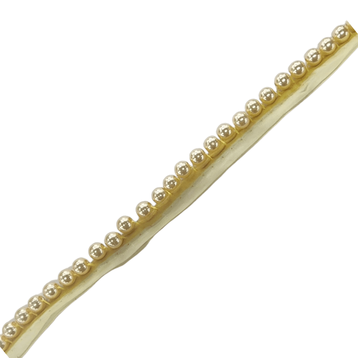 TRIMMINGS HABBY Yellow Beaded Trimming 3061 (7665080696921)