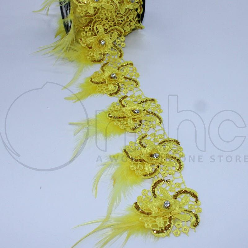 TRIMMINGS Habby Yellow Trimmings Art3137