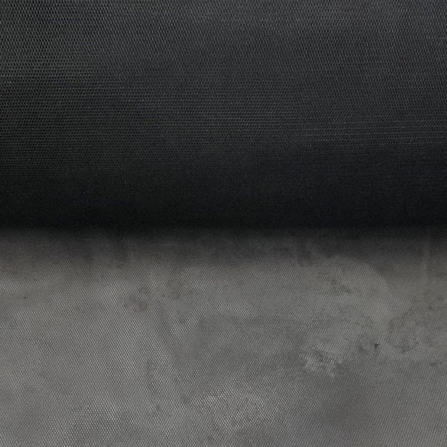 TULLE Dress Fabrics Black Hard Tulle 150cm (7915562172505)