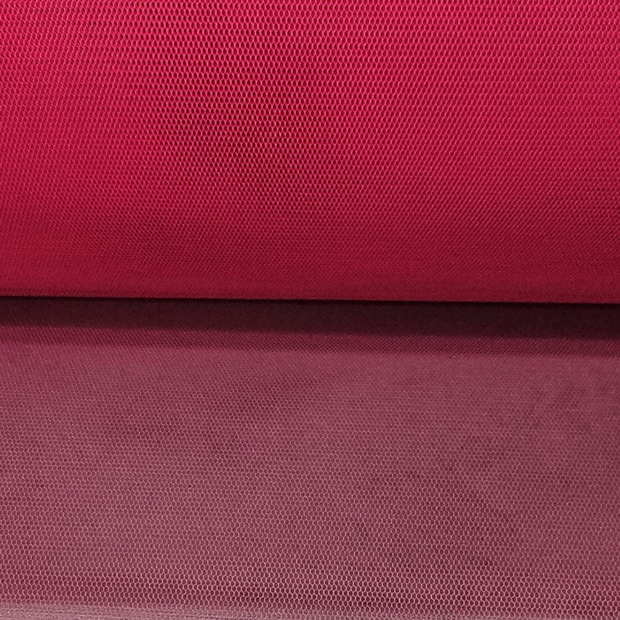 TULLE Dress Fabrics Cerise Hard Tulle 150cm (7915562172505)