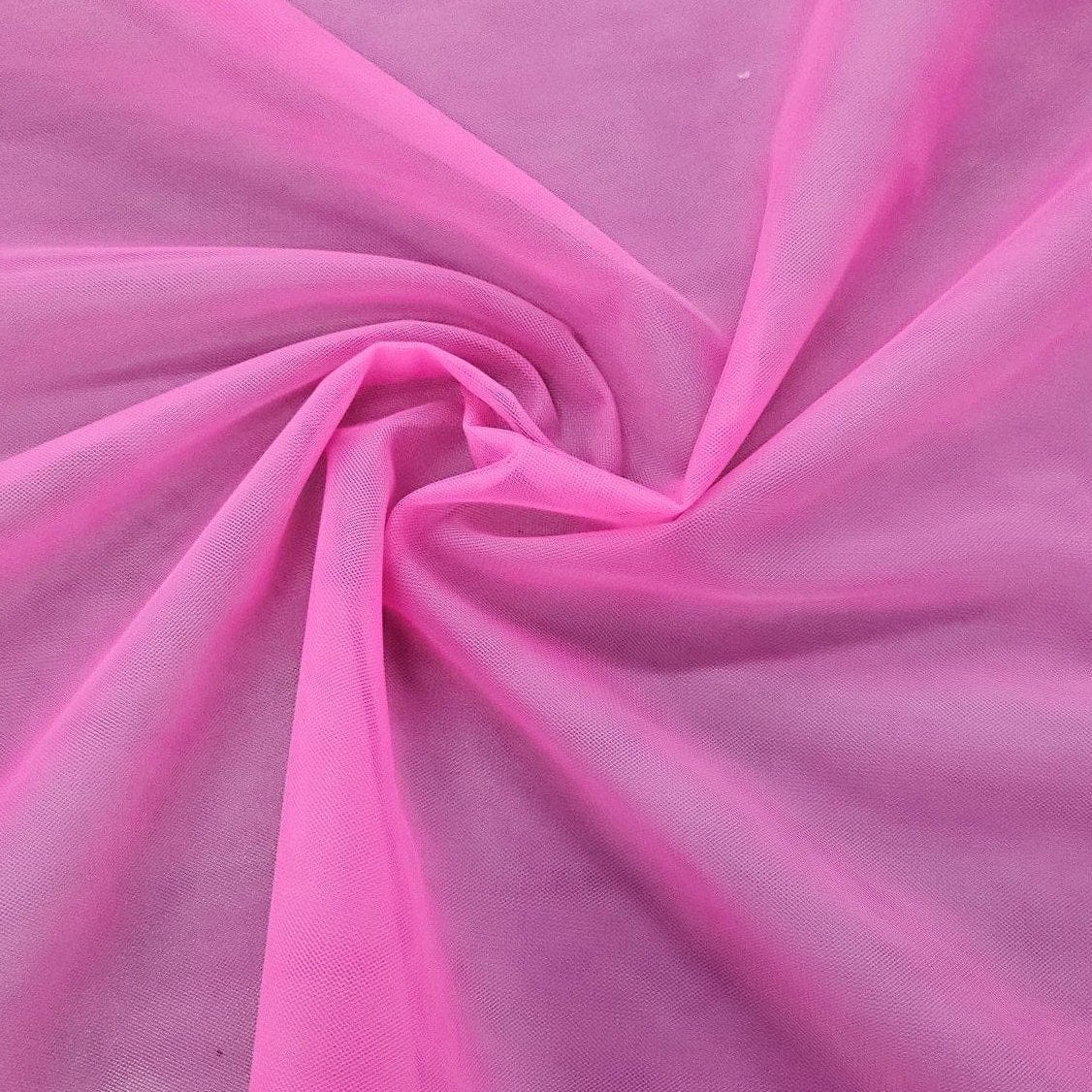 TULLE Dress Fabrics Magenta 300 cm Nylon Tulle Fabric 300 cm (4758862987353)