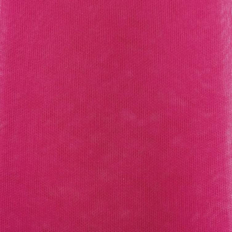 TULLE Dress Fabrics Magenta Hard Tulle Net Fabric 150 cm (7502046134361)