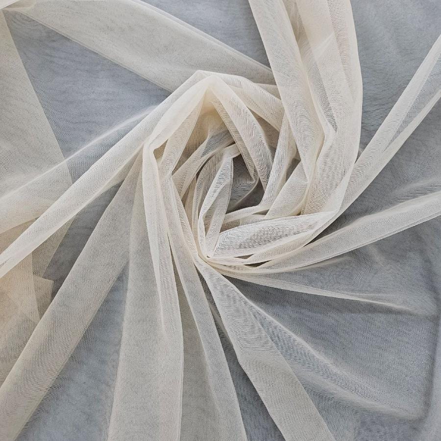 TULLE Dress Fabrics Mink 300cm Nylon Tulle Fabric 300 cm (4758862987353)