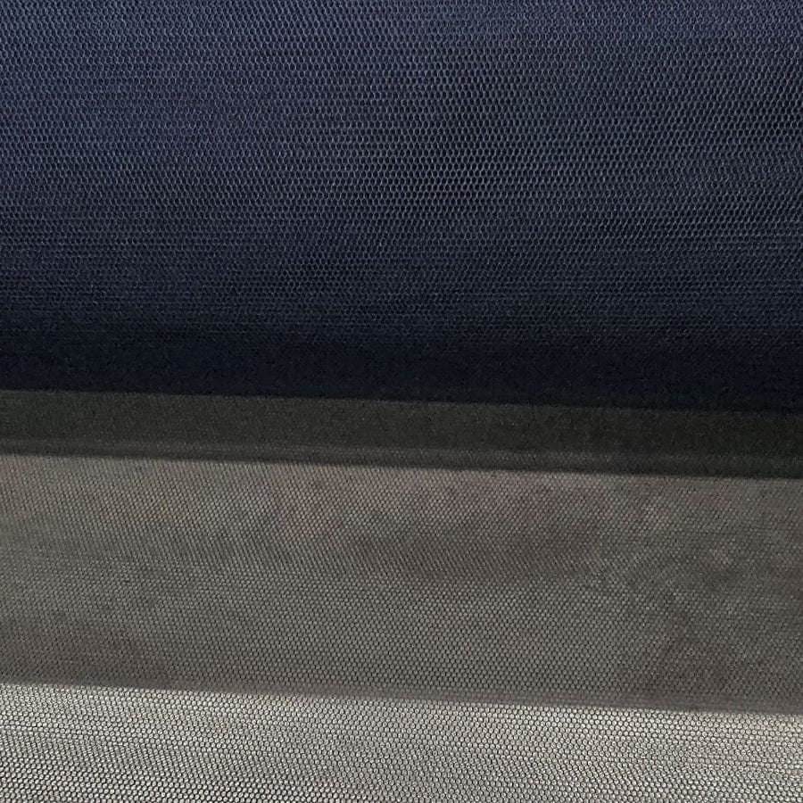 TULLE Dress Fabrics Navy Hard Tulle 150cm (7915562172505)