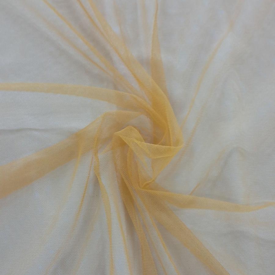 TULLE Dress Fabrics Ochre Soft Tulle Fabric 150 cm (6561918976089)
