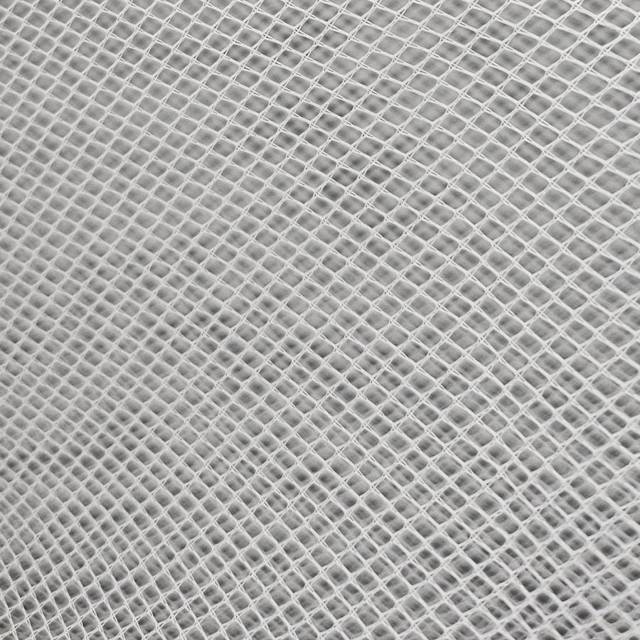 TULLE Dress Fabrics White Hard Fish Net Tulle (7808688357465)