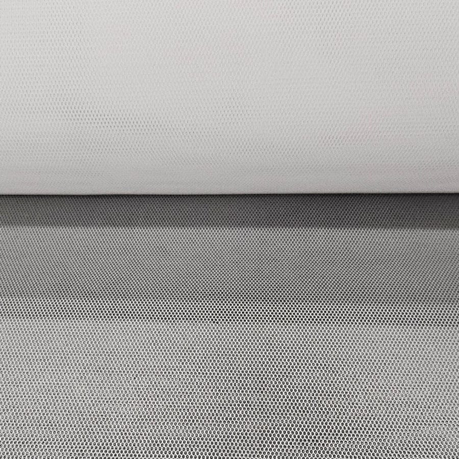TULLE Dress Fabrics White Hard Tulle 150cm (7915562172505)