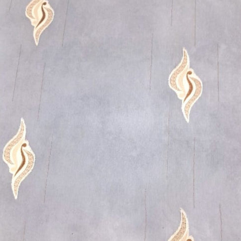 Turkish Curtain Fabrics Turkish Lace Curtain Col 122DB 280 cm (7896405311577)