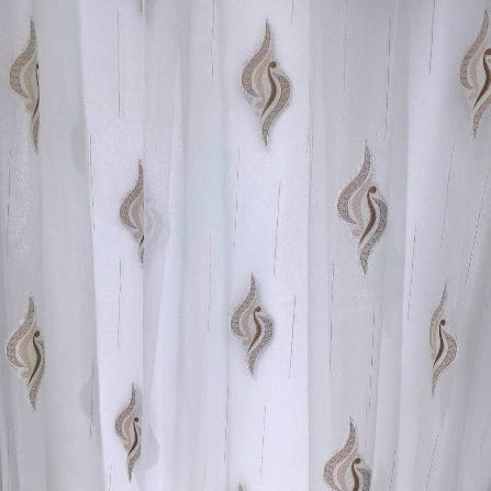 Turkish Curtain Fabrics Turkish Lace Curtain Col 122DB 280 cm (7896405311577)