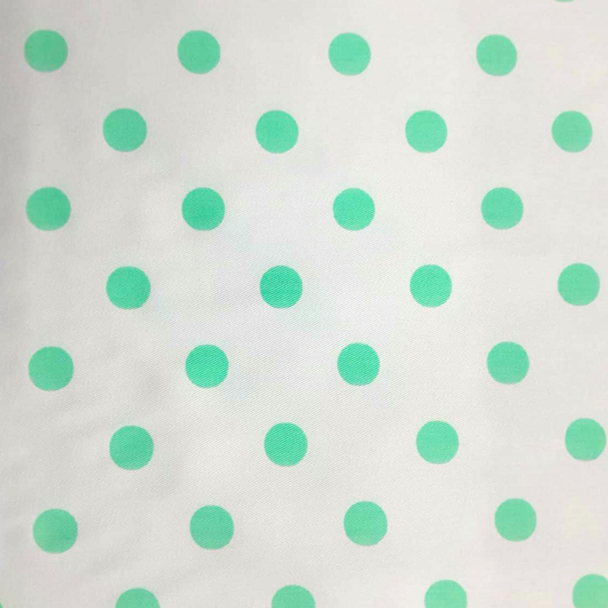 Fabric 100%Printed Cotton Canvas Polka Dots 140 cm.
