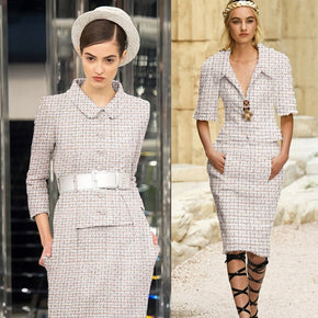 tweed Dress Fabrics Tweed Chanel Fabric 150cm (7289071403097)