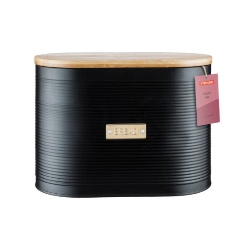 Typhoon CANISTER Typhoon Otto Black Bread Bin TY1401151 (7400780628057)