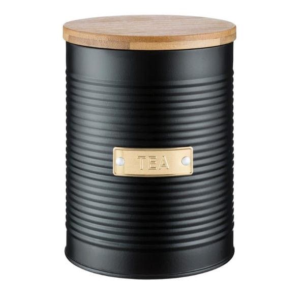Typhoon CANISTER Typhoon Otto Black Living 6 Piece Kitchen Storage Set (7401225715801)