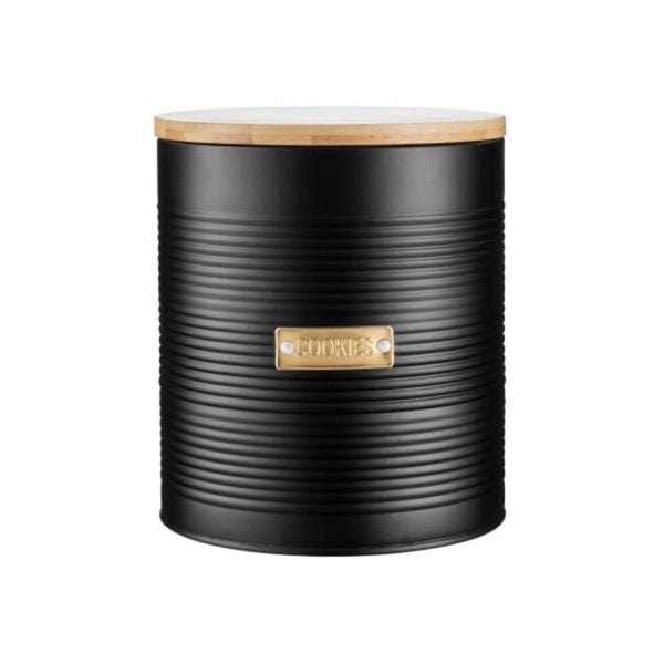 Typhoon CANISTER Typhoon Otto Black Living 6 Piece Kitchen Storage Set (7401225715801)