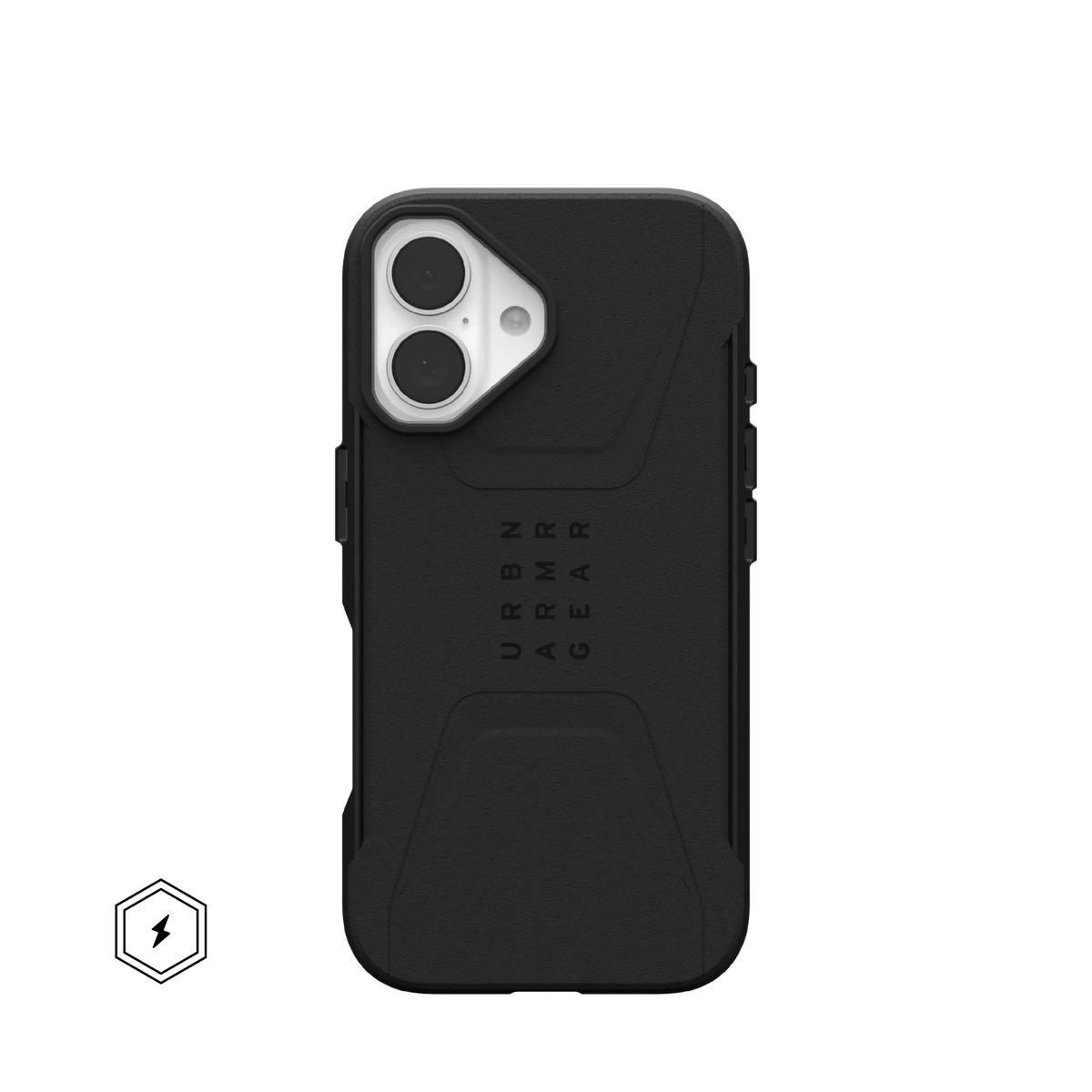 UAG Electronics Accessories UAG iPhone 16 Magsafe Case Civilian  - Black (7805567402073)