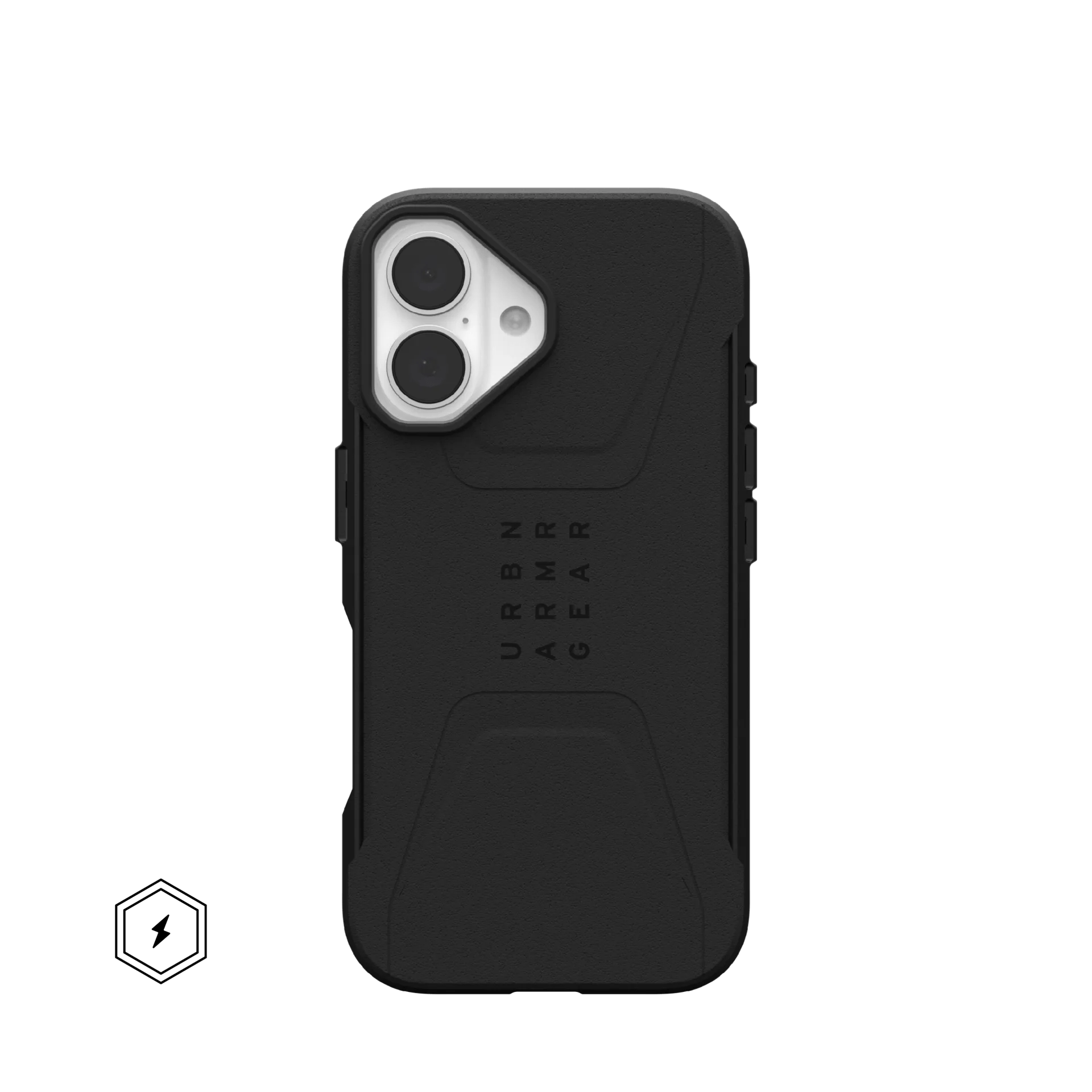 UAG Electronics Accessories UAG iPhone 16 Magsafe Case Civilian  - Black (7805567402073)