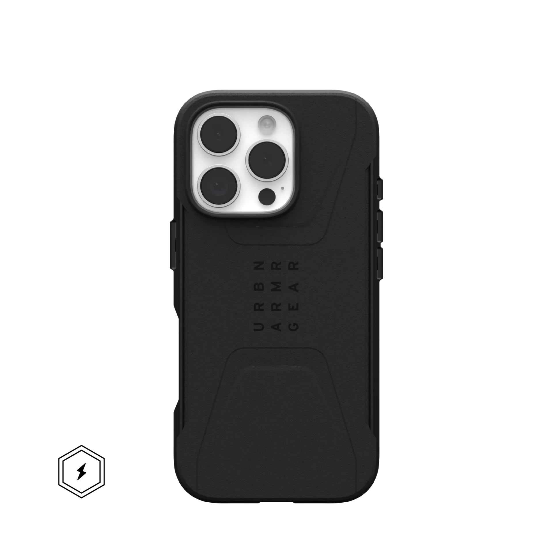 UAG Electronics Accessories UAG iPhone 16 Pro Magsafe Case Civilian - Black