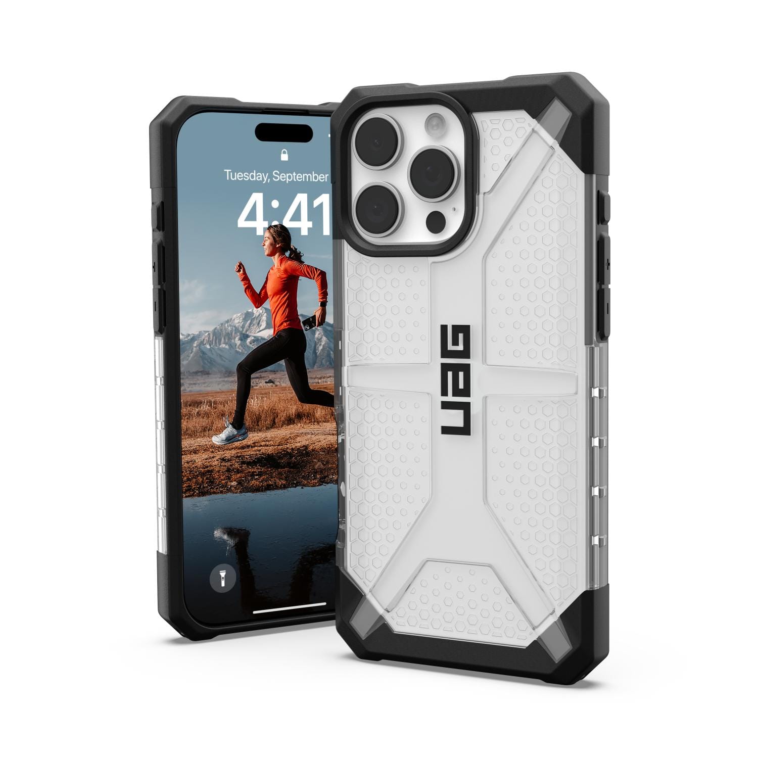 UAG Electronics Accessories UAG iPhone 16 Pro Max Plasma Case – Ice (7805568450649)