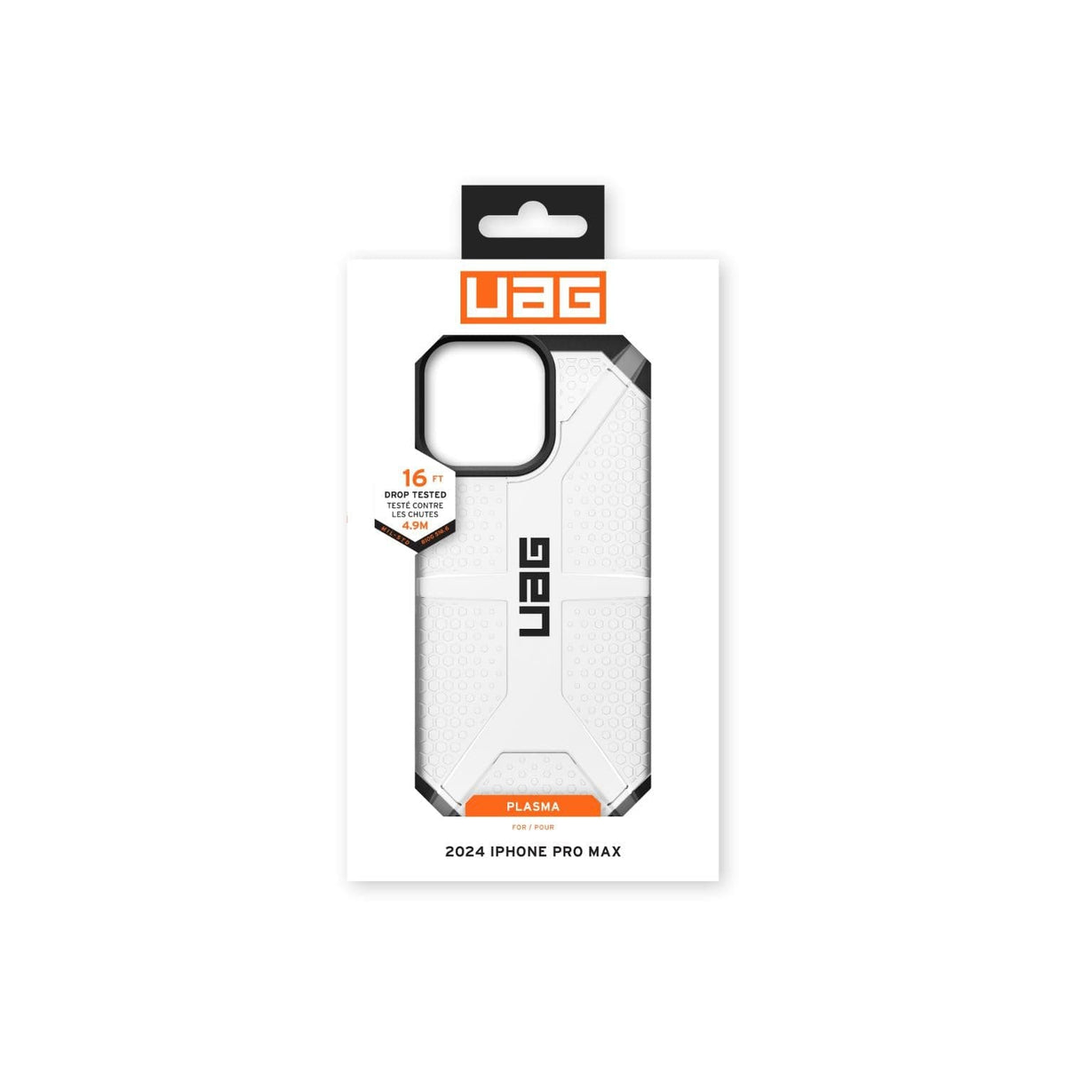 UAG Electronics Accessories UAG iPhone 16 Pro Max Plasma Case – Ice (7805568450649)