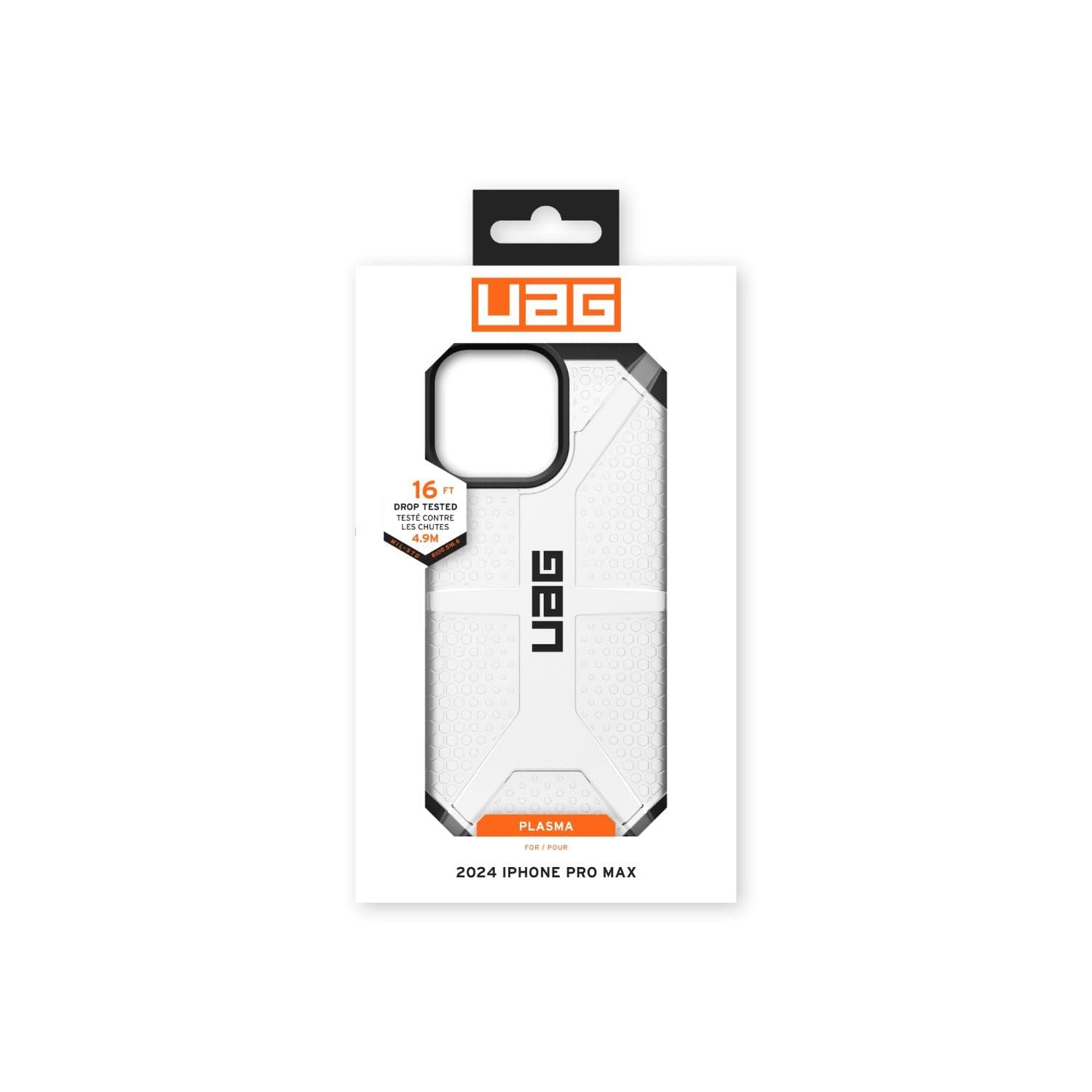 UAG Electronics Accessories UAG iPhone 16 Pro Max Plasma Case – Ice (7805568450649)