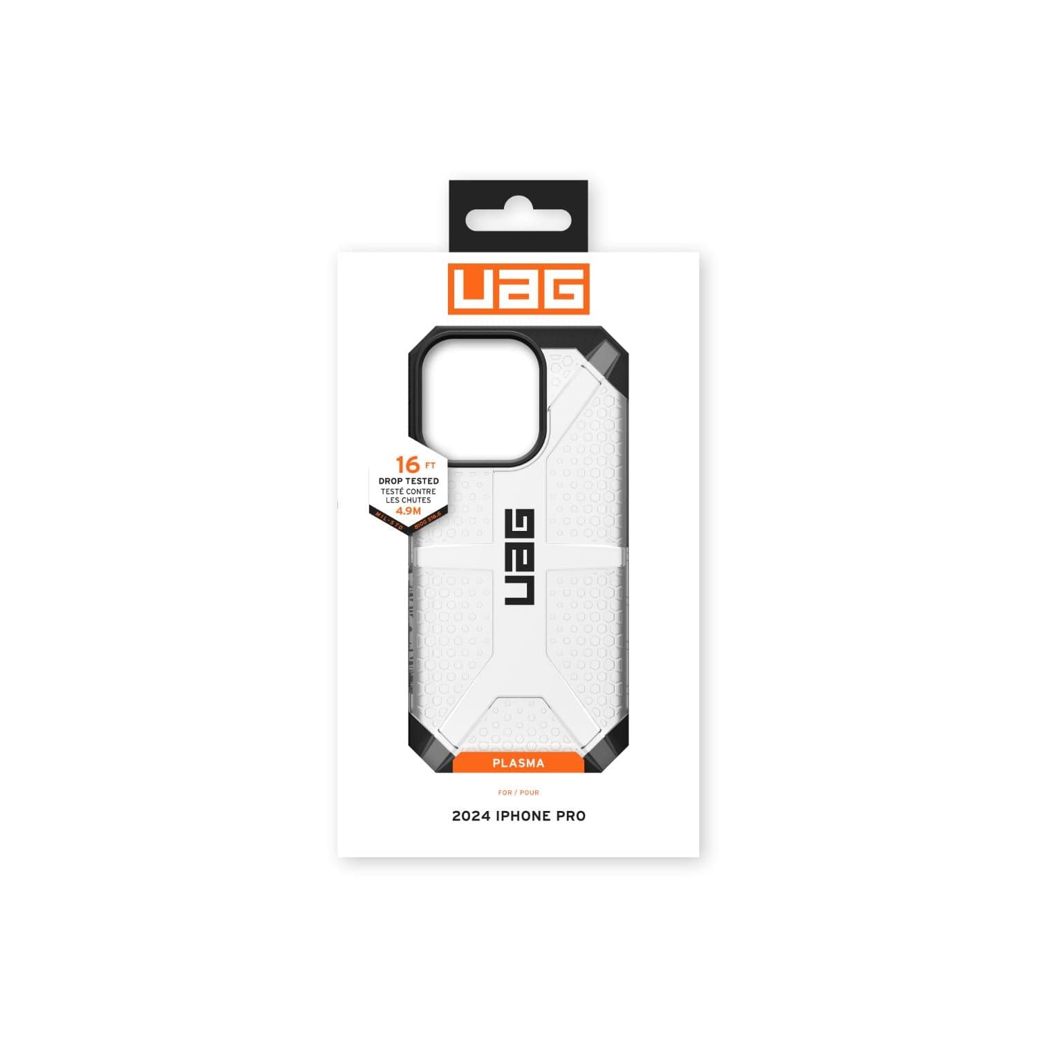 UAG Electronics Accessories UAG iPhone 16 Pro Plasma Case – Ice (7805569990745)