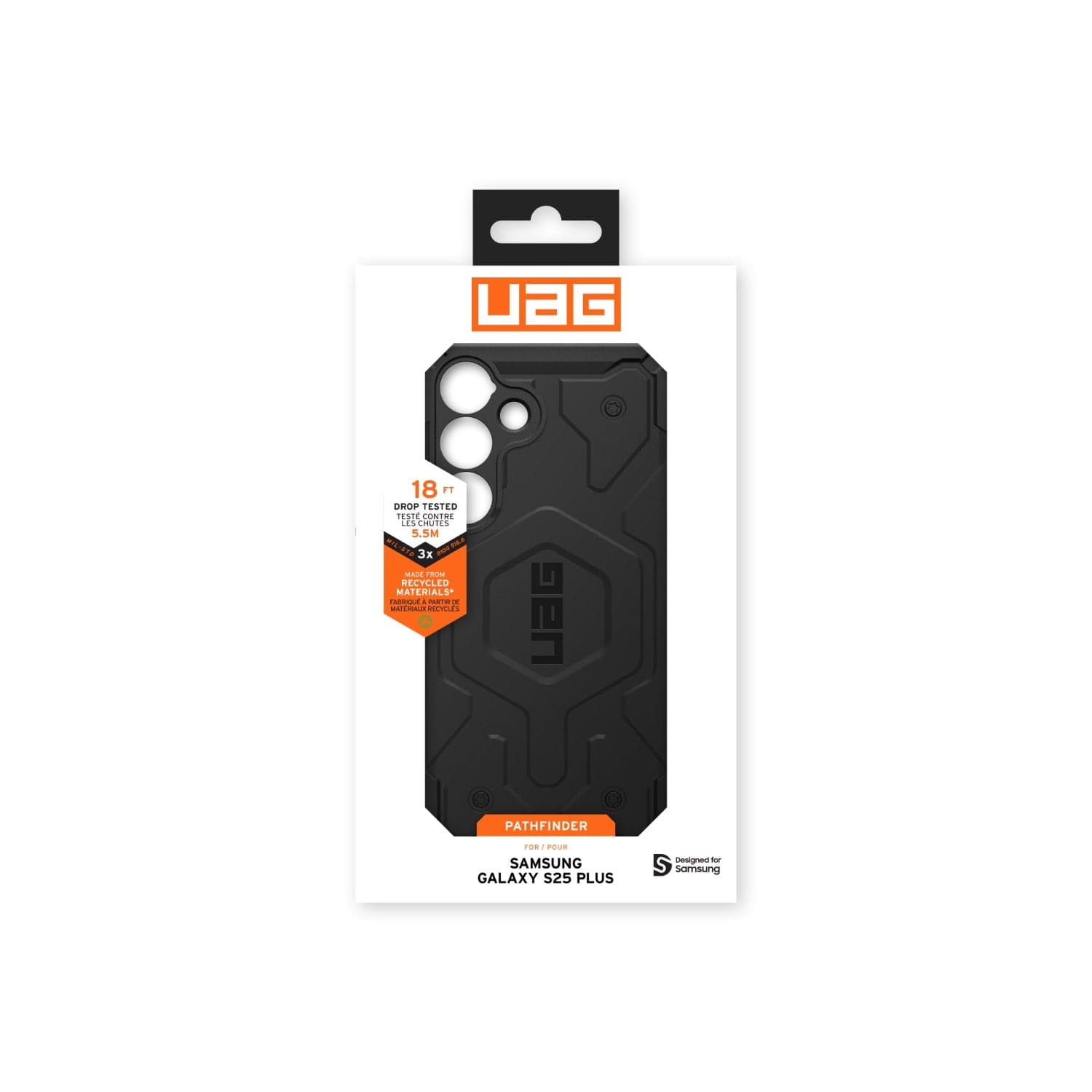 UAG Electronics Accessories UAG Pathfinder Case for Samsung Galaxy S25 – Black