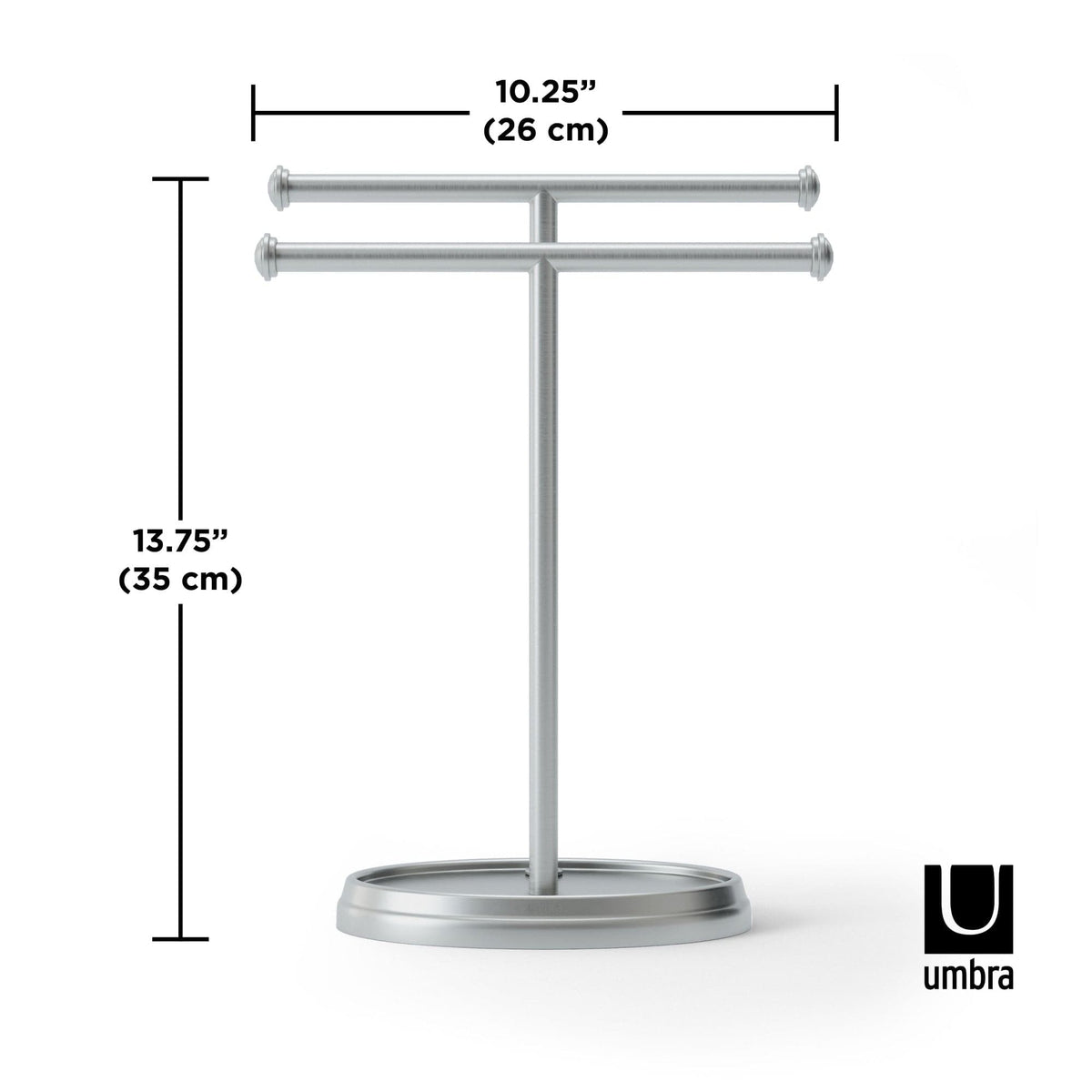 Umbra Bathroomware Umbra Palm Double Towel Tree UMB021019410 (7398673383513)
