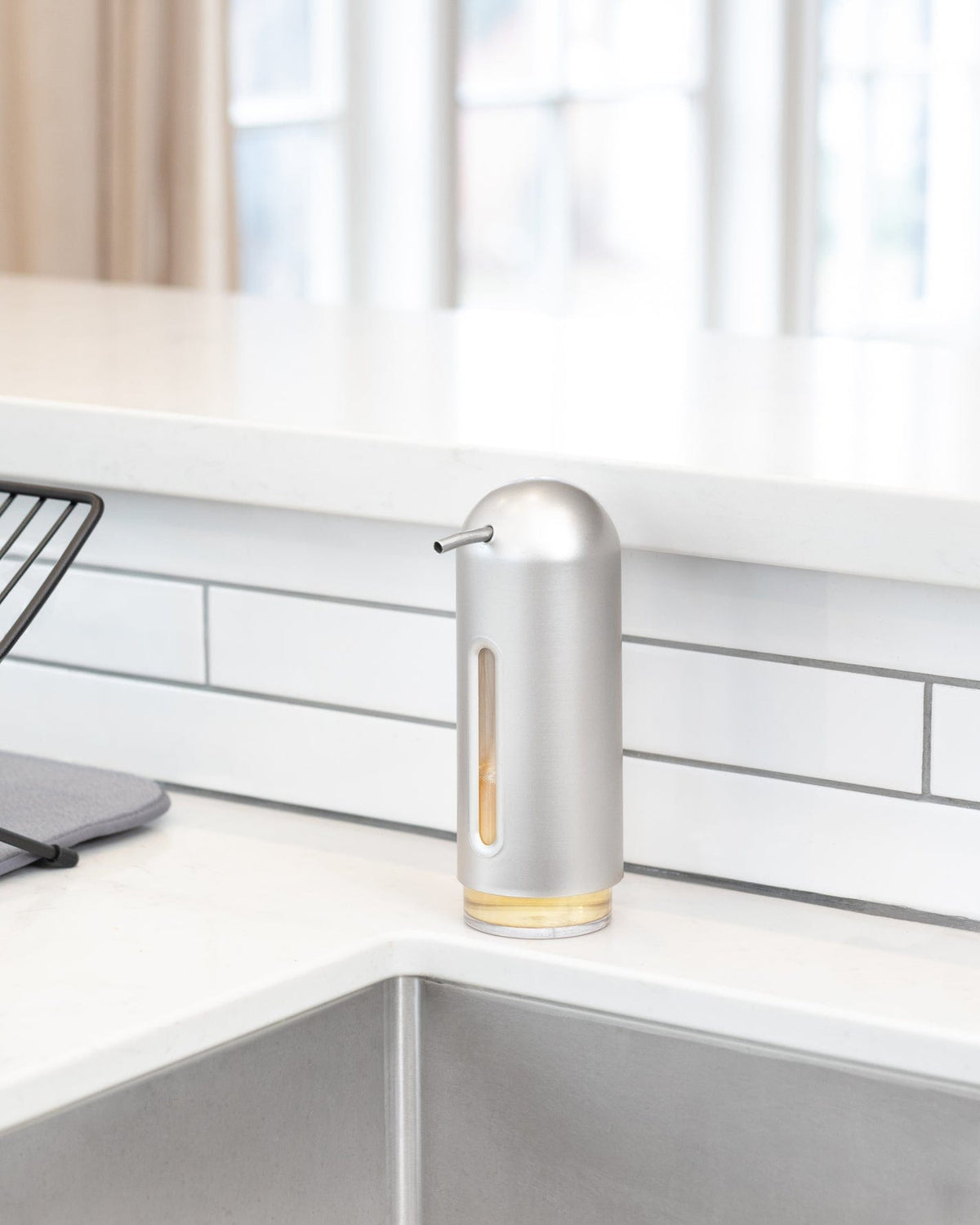 Umbra Cleaner Umbra Penguin Pump Nickel UMB330190410 (7399210516569)