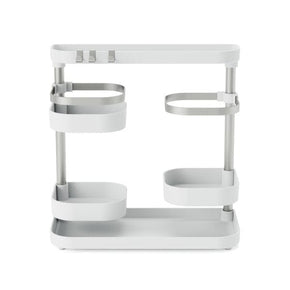 Umbra DISH RACK Umbra Holster Multi level Organiser White & Nickel UMB1017580670 (7399215956057)