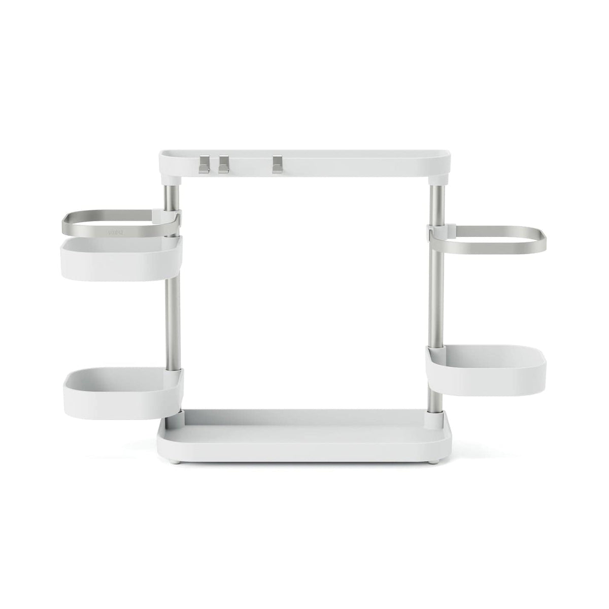 Umbra DISH RACK Umbra Holster Multi level Organiser White & Nickel UMB1017580670 (7399215956057)