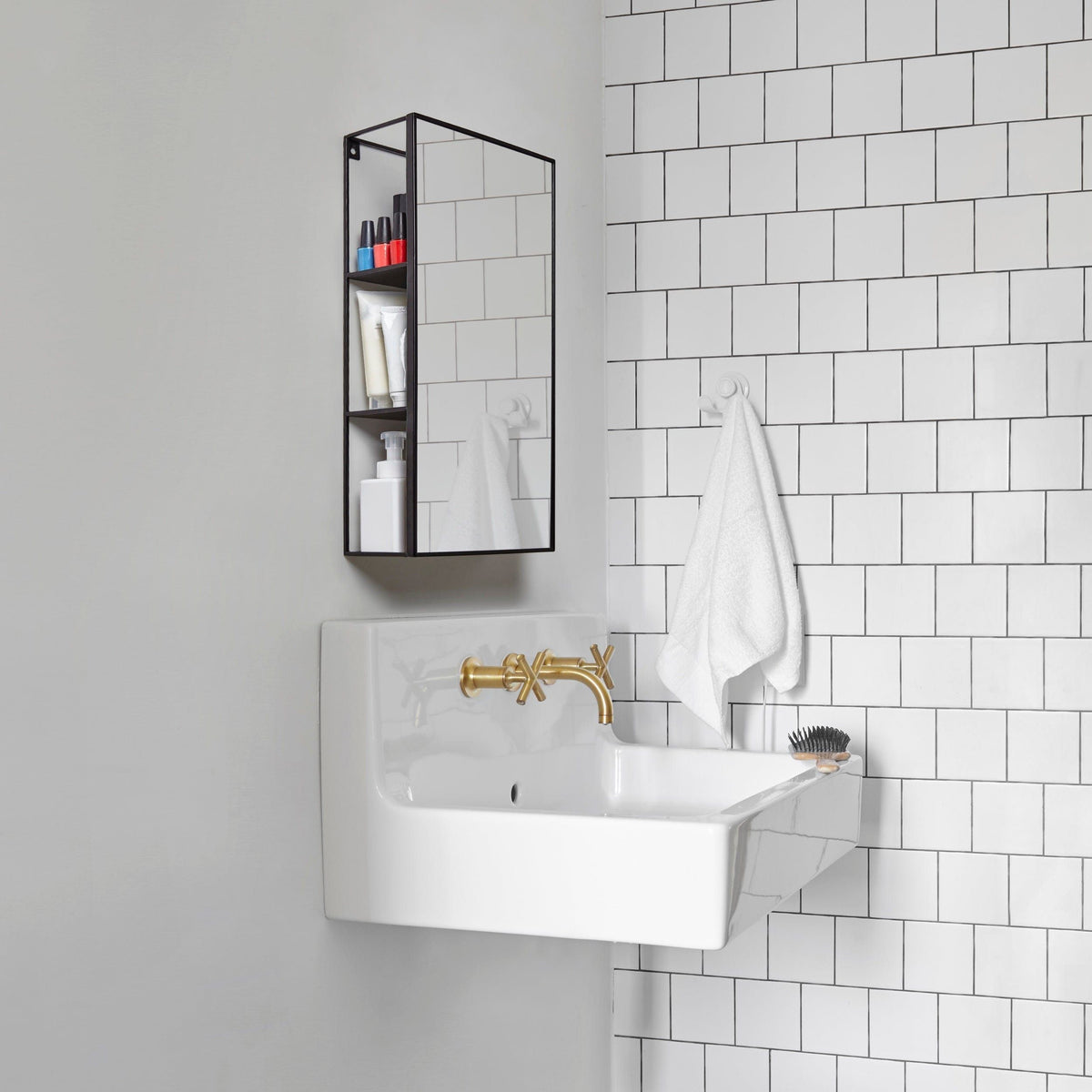 Umbra Mirror Umbra Cubiko Mirror Black UMB1009654040