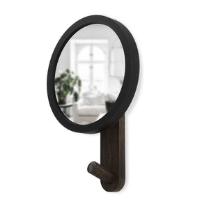 Umbra Mirror Umbra Hub Mirror Hook Single Black & Natural UMB318410045 (7398852558937)