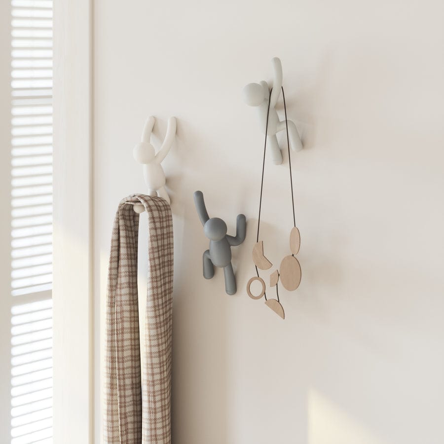 Umbra Paper Holder Umbra Buddy Wall Hooks Set Of 3 UMB318165023