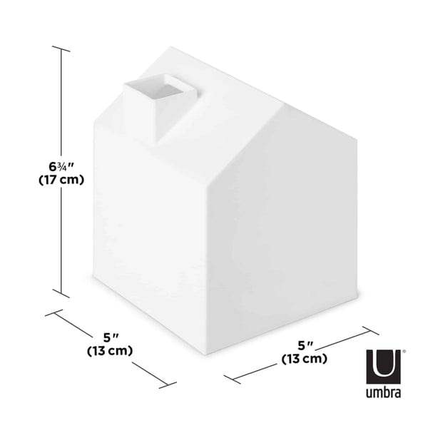 Umbra Paper Holder Umbra Casa Tissue Box White UMB023340660
