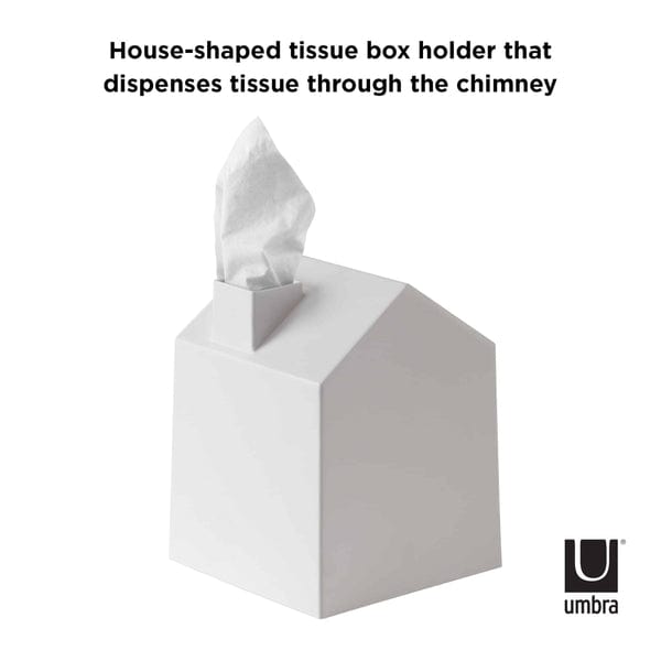 Umbra Paper Holder Umbra Casa Tissue Box White UMB023340660