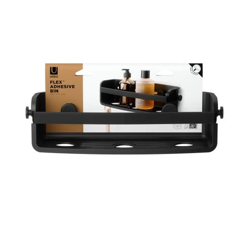 Umbra Paper Holder Umbra Flex Adhesive Bin Black UMB1021300040