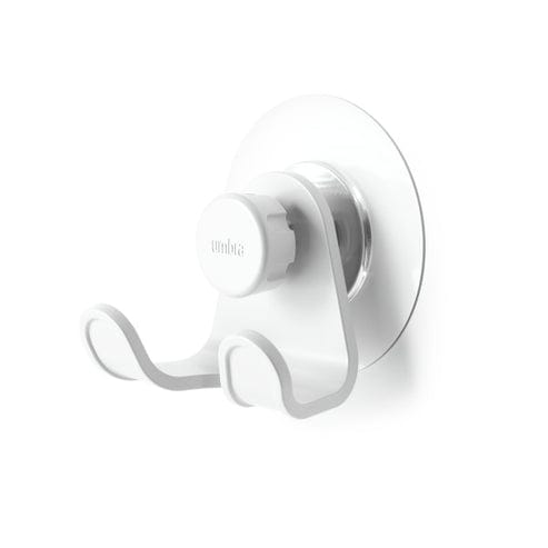 Umbra Paper Holder Umbra Flex Adhesive Double Hook White UMB1021302660