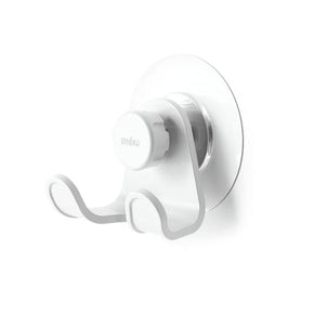 Umbra Paper Holder Umbra Flex Adhesive Double Hook White UMB1021302660