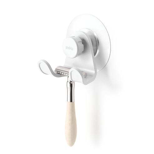 Umbra Paper Holder Umbra Flex Adhesive Double Hook White UMB1021302660