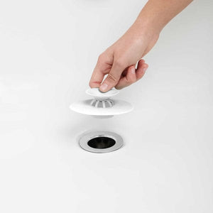 Umbra Paper Holder Umbra Flex Drain Stop Hair Catcher White UMB023464660 (7881096626265)