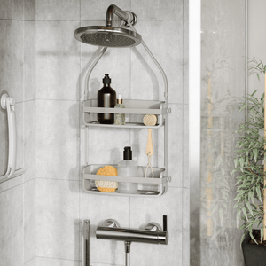 Umbra Paper Holder Umbra Flex Shower Caddy Grey UMB023460918 (7881163243609)