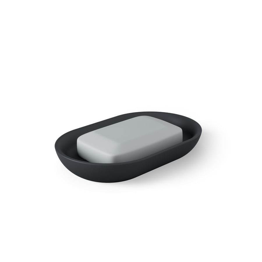 Umbra Paper Holder Umbra Junip Oval Soap Dish Black UMB1013454040