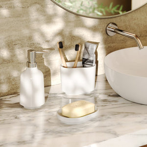 Umbra Paper Holder Umbra Step Soap Dish White UMB023837660 (7881165013081)