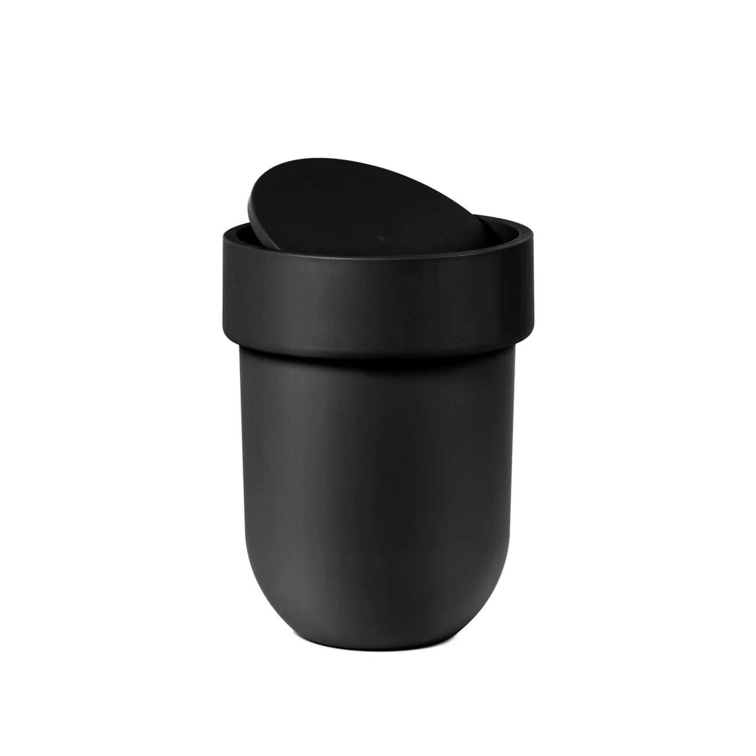 Umbra Paper Holder Umbra Touch Can With Lid Black 6L UMB023269040 (7881166192729)