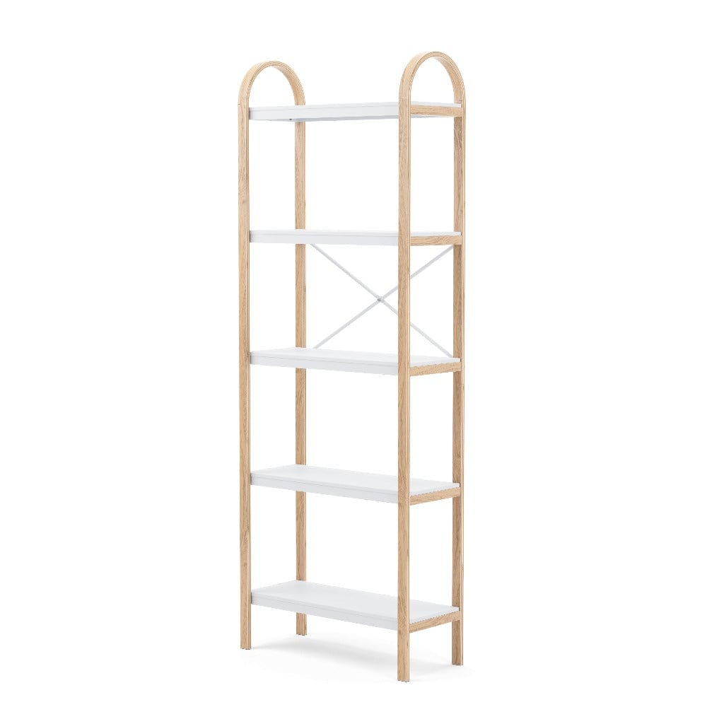 Umbra SERVING TRAY Umbra Bellwood Freestand Shelf 5 Tier White & Natural UMB1016840668 (7398844334169)