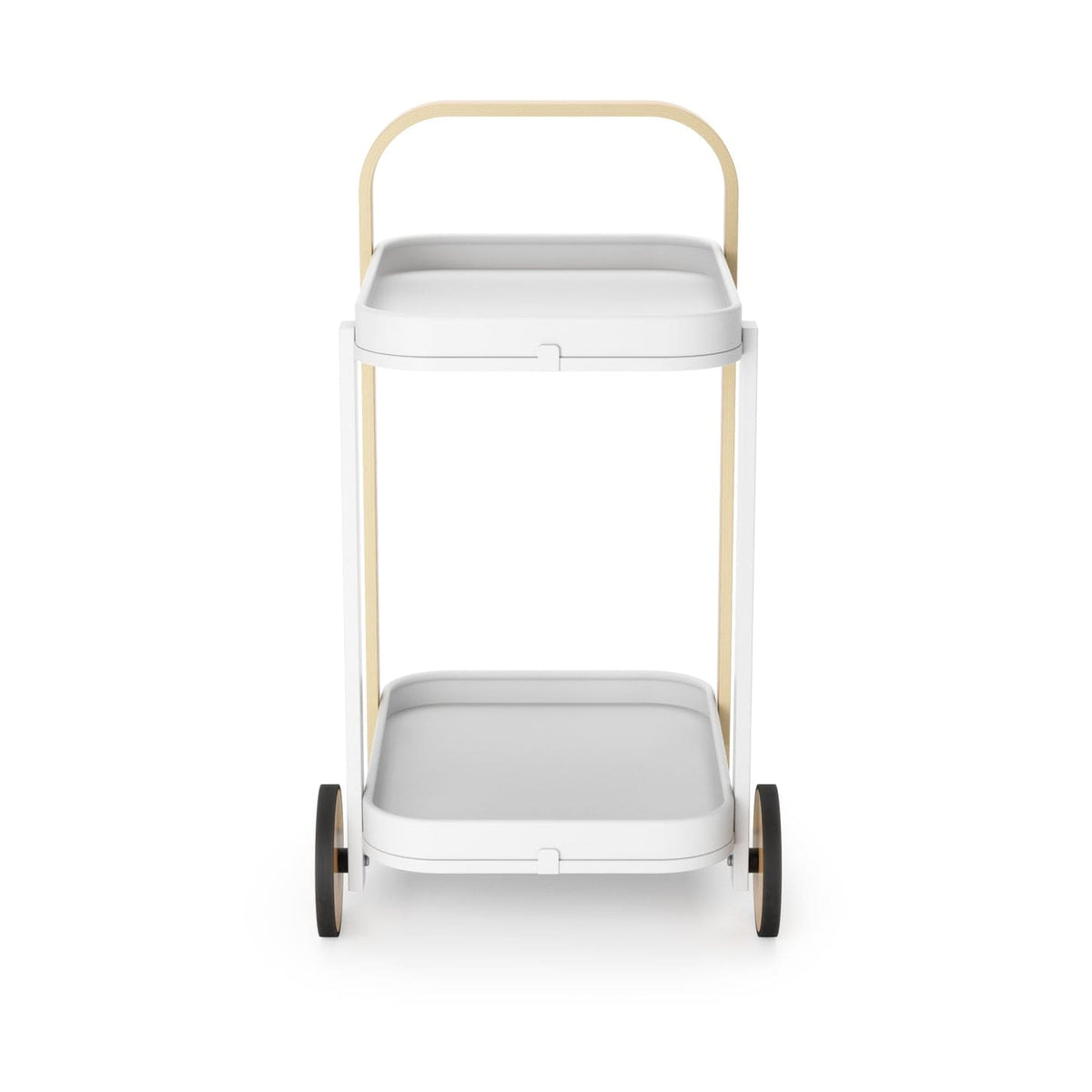Umbra SERVING TRAY Umbra Bellwood Serving Cart White & Natural UMB1015392668 (7398676627545)